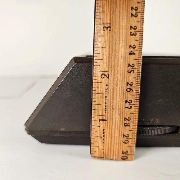 Vintage AM/FM Digital Alarm Clock Radio Woodgrain 1980s Works Tested GE 7-4616B - Picture 4 of 16